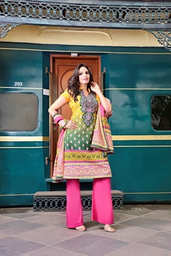 Arbi Lawn Cotton Printed Unstitched Suits -02