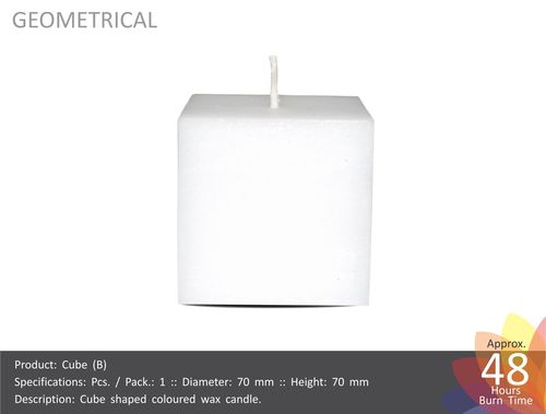 Cube Shaped Candle