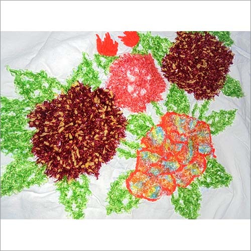 Handmade Woolen Printed Bed Sheet