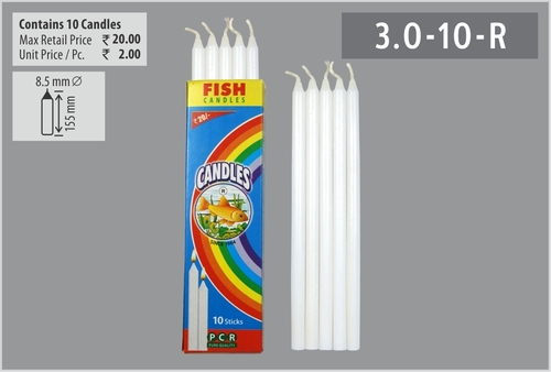 Ribbed Candles