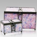 The Rose Cathedral Glass Memory Chest