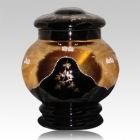 The Aora Glass Cremation Urn 