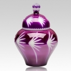 The Birds of Paradise Crystal Cremation Urn