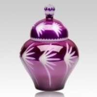 The Birds Of Paradise Crystal Cremation Urn