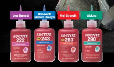 Loctite Threadlocker Application: For Industrial Use