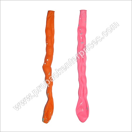 Orange And Pink Promotional Balloons (8 Step)
