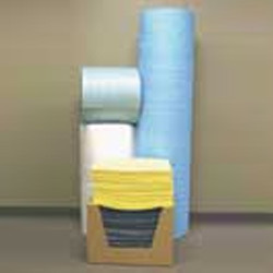 Oil and Chemical Sorbent Rolls - Polypropylene, 30"x150' | Colors: Sky Blue, Yellow, Silver - High Tensile Strength, Durable Design