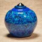 The Electron Glass Cremation Urn