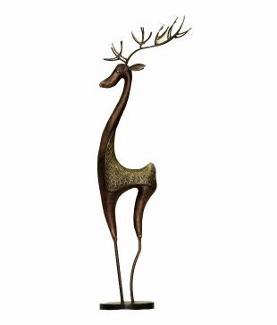 Iron Deer Figure