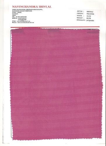 Polyester Jacquard Fabric 012