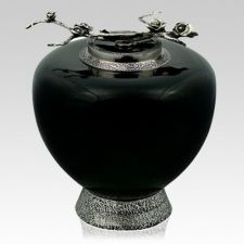 The Eternal Rose Glass Cremation Urn