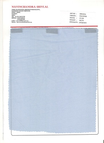 Polyester Jacquard Fabric 016