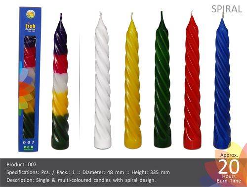 Spiral Candles