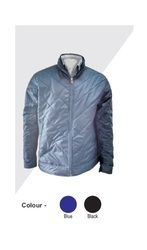Mens Winter Jacket - 100% Nylon Outer & Inner Layer, Water Repellent | Full Sleeves, Grey Color, Available in S-XXXL