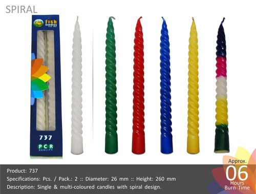 Spiral Candles