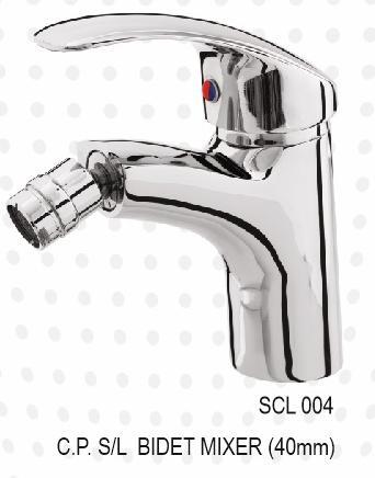 c.p. s/l bidet mixer(40mm)