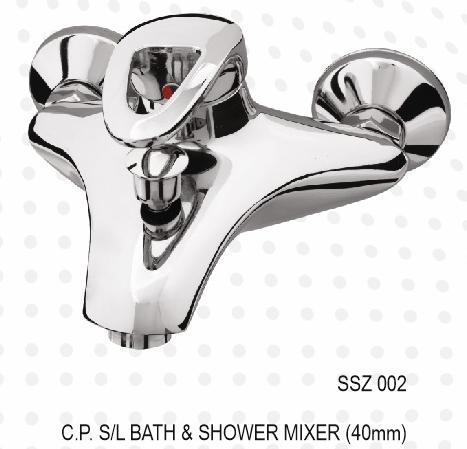 C.P. S/L BATH & SHOWER MIXER (40MM)
