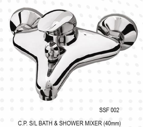 C.P. S/L BATH & SHOWER MIXER (40MM)
