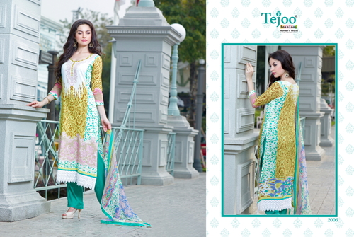 Firdous Cotton Unstitched Suits -06