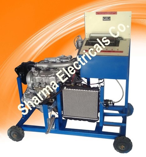 MPFI ENGINE WITH FAULT SIMULATION BOARD