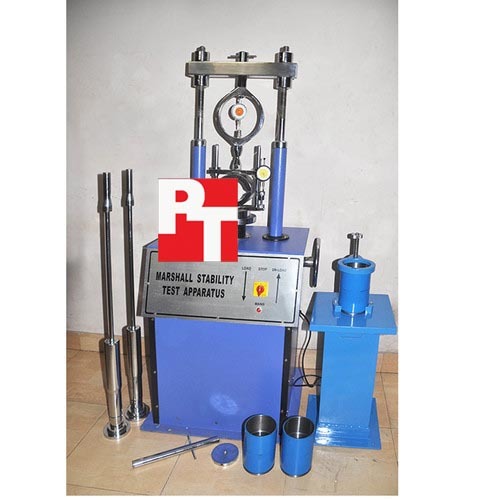 Marshall Stability Test Apparatus - Steel, Manual, 10 kN Load Capacity | Simple Operation, Accurate Results, Rugged Design