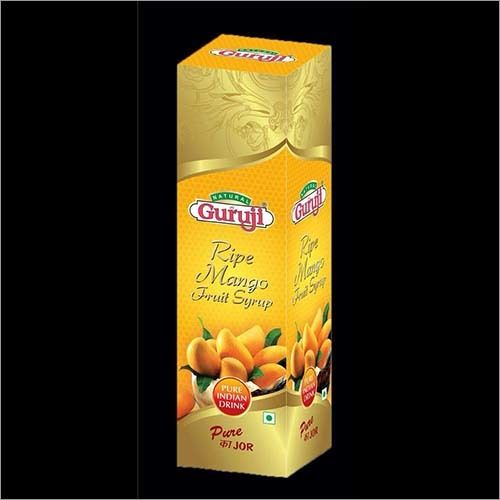 Ripe Mango Fruit Syrup