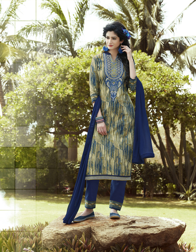 Designer Unstitched Dress Materials
