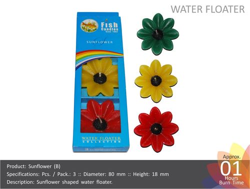 Sunflower Shaped Candles