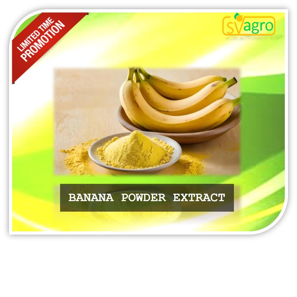 Spray Dried Banana Powder - Food Grade Powder | Convenient Bag Packaging, Ideal for Smoothies and Baking Applications