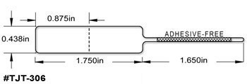 Jewellery Tag Label Polyester (100mm X13mm_2500)