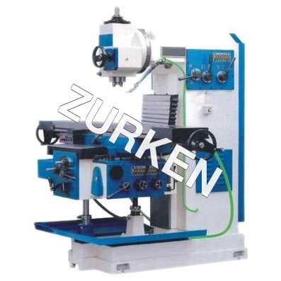 Vertical Milling Machine - 1700-2800x1500-2700x1800-2800 mm, Blue | CNC Control, ISO 40 Spindle, Precise Cuts, 3-10 HP Motor, Versatile Use