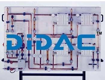 Domestic Heating Circuit Training Panel Unit