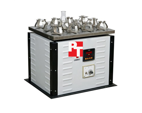 Shaking Machine For Flasks - Stainless Steel, 30x30x40 cm, 12 Flask Capacity | Stable Operation, Precise Control, Variable Speed