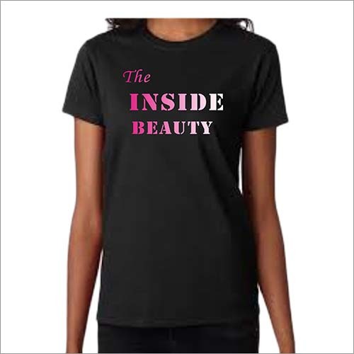 Slogan Tshirts - Cotton, S-XXL, Black | Soft Fabric, Stylish Design, Durable Print, Customizable, Comfortable Fit, Versatile Style
