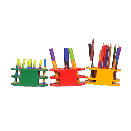 Wooden Pen Holder