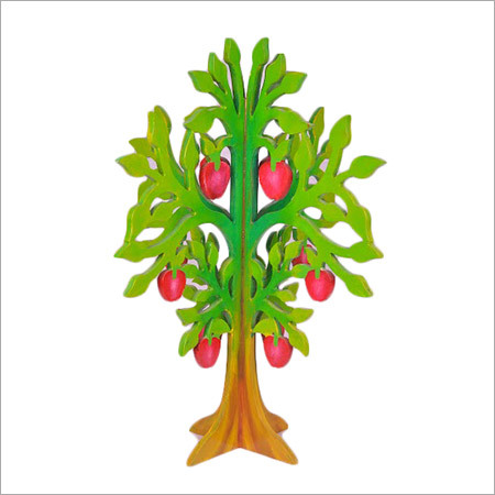 Wooden 3D Apple Tree