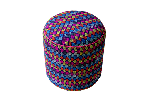 Canvas Pouf 