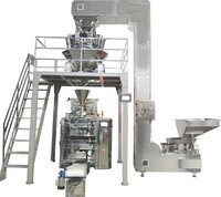 Potato Chips Packing Machine - Stainless Steel, Automatic Electric Packaging Line | Rust Proof, Highly Efficient, Durable, 1 Year Warranty