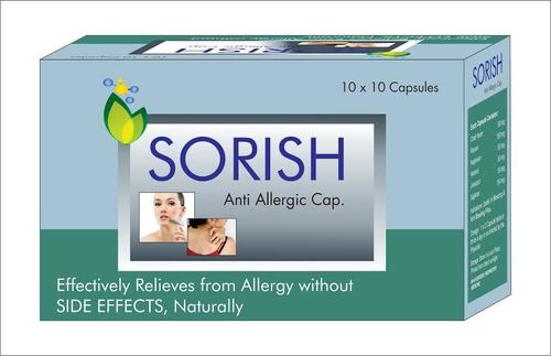 SORISH Anti allergic cap.