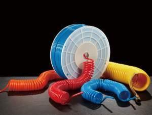 Polyurethane 98 Sha Calibrated Spiral Tubes Serie Fast