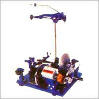 Blue Industrial Coil Winding Machine