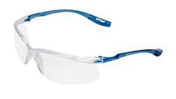 Virtual Protective Eyewear - Polycarbonate Material, Transparent Color | Lightweight Design, Unisex Style with High Wraparound Coverage