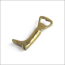 Brass Shoe Bottle Openers