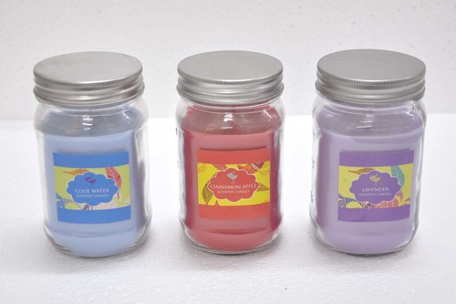 Decorative Mason Jar candle