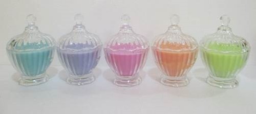 Royal Glass Candle
