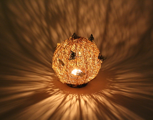 Decorative Wire Mesh Votive