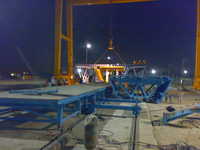 Long line bed shuttering