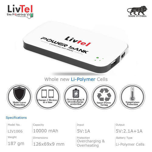 Power Bank for Mobile 10000 mAh