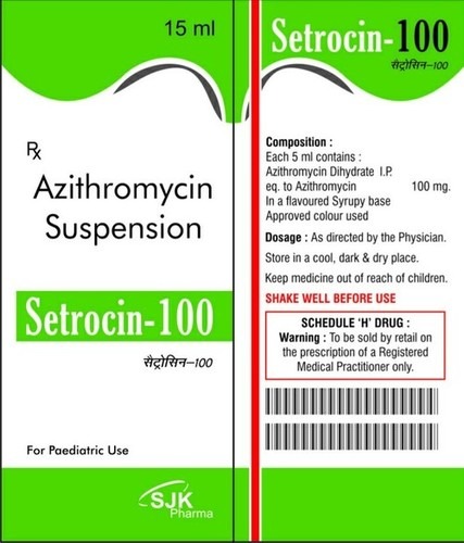 Azithromycin Suspension Setrocin-100