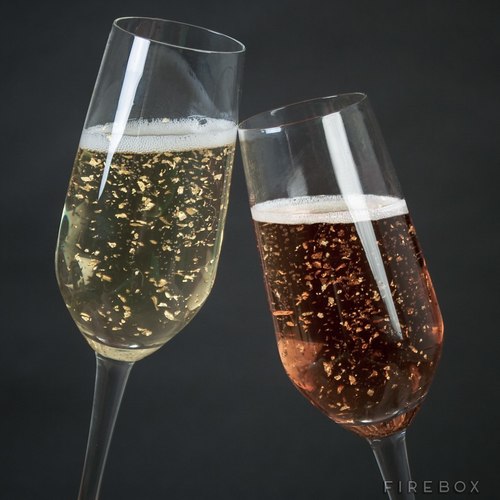 Edible gold flakes in drinks Edible gold flakes in drinks